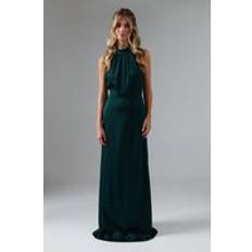 Coast Teen Halterneck Bridesmaids Dress Emerald 13-14 Years