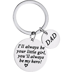 Dad ring INF Key Ring For Dad - Silver