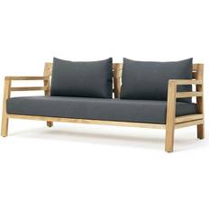 Ethimo Costes Pude Til 3-personers - Puder til Solsenge Koldskum Black Stone Sofa