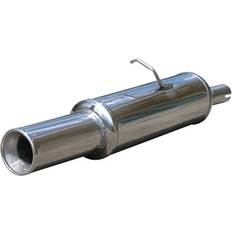 Avgassystem Inoxcar 100% Edelstahl Sportauspuff passend für Opel Astra F 1.6 75PS 1991-1996 102mm 1 Aufhängepunkt