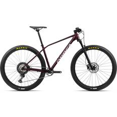 Orbea Hardtail MTB Alma H30 Metallic Dark Red-Chic White Gloss l 2024 2024