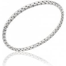 XL Bracelets Chimento Stretch Spring 18ct White Gold Bracelet