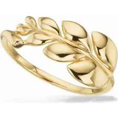 8k - Guld Ringar Scrouples Leaf Karat Guld Ring 714223