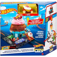 Hot Wheels Set da gioco Hot Wheels City Downtown Ice Cream Swirl