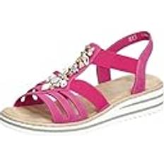 Rieker Rosa Sandaler Rieker LADIES SANDAL Färg: Pink, 39