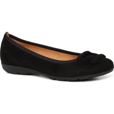 Gabor Heels & Pumps Gabor Raven Womens Ballet Pumps Colour: Black Suede Trim