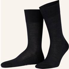 Falke No. 6 Finest Merino Silk Socks - Anthracite Melange