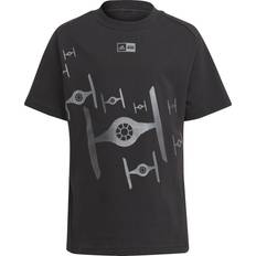 Garçon T-shirts Adidas Kinder T-Shirt SW ZNE - Noir