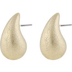 Snö of Sweden Yenni Matt Earring Plain Gold