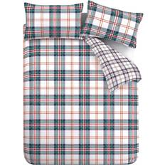 Square Duvet Covers Catherine Lansfield Kelso Plaid Duvet Cover Green (200x200cm)