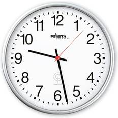 Peweta Funkuhr Matt Silver Wall Clock 25cm