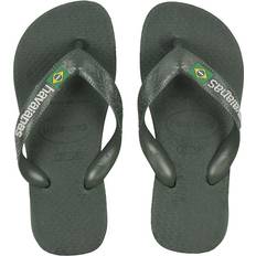 Green Flip-Flops Havaianas Flip Flops Brasil Logo