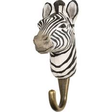 Wit Haken en Hangers Wildlife Garden Kledinghaak Zebra