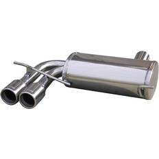 Avgassystem Inoxcar 100% Edelstahl Sportauspuff passend für Audi S3 8P 2.0 TFSi 265PS 2006- 2x80mm