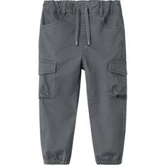 18-24M Hosen Name It Ben Baggy Fit Cargo Trousers - Lava Smoke (13212620)