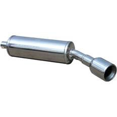 Avgassystem Inoxcar 100% Edelstahl Sportauspuff passend für Volkswagen Golf I 1.8 GTi 112PS -1984 80mm