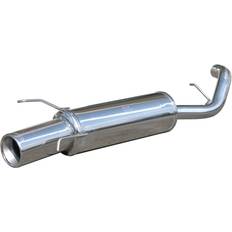 Avgassystem Inoxcar 100% Edelstahl Sportauspuff passend für Ford Escort 1.6 90-102-105PS 102mm
