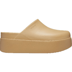 Crocs Chaussons d'Extérieur Crocs Dylan Platform Clog - Wheat