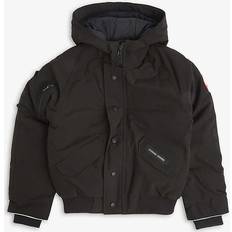 Canada Goose Black Kids Rundle Shell-down Bomber Jacket 7-16 Years BLACK