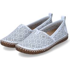 Slip-on - Weiß Loafers Rieker Damen weiß