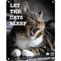 D&D katzen-schild i love happy cats let the cats uvp 9,99