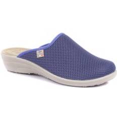 Purple - Women Clogs Fly Flot Wide Clogs 309 914 Purple