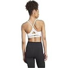 Kläder adidas Kvinnor AeroReact Training Bra, White