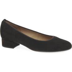 Suede Heels & Pumps Gabor Dimbar Womens Court Shoes Colour: Chocolate Suede