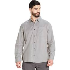 Herr - Modal Skjortor Sherpa Tharu L/S Shirt - Grå