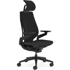 Steelcase 442A50WFH22 Black Office Chair 107cm