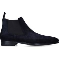 Magnanni Suede Chelsea Boots navy