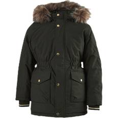 Name It Mibis Parka Jacket Pb Brown, Unisex, Tøj, jakker, Brun