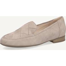 Caprice Loafers Caprice Damen 9-9-24204-28 Flacher Slipper, Cement Suede