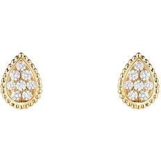 Boucheron Yellow Gold And Diamond Serpent Bohème Stud Earrings multi One