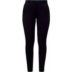NewTurn stretch slim fit chinos dam, Svart