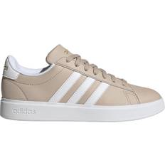 Beige Racket Sport Shoes Adidas Cloudfoam Lifestyle Comfort Shoes - Rosa