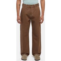 Work Clothes Dickies Men's Loose Fit Utility Jeans Mushroom (A863T)