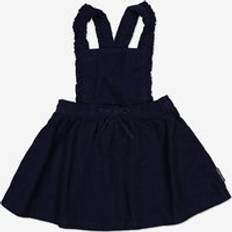 Polarn O. Pyret Skirts Polarn O. Pyret Corduroy Kids Skirt with Braces Navy 1-1.5y x 86