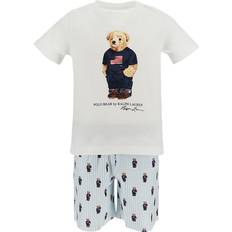 Nightwear Polo Ralph Lauren Pyjama 8P0142 Weiß Regular Fit 7Y