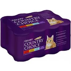 Gelert country choice cat mixed chicken jelly