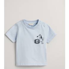 Gant Överdelar Gant Barn Baby T-shirt med hundtryck 80