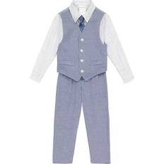 Suits Van Heusen Baby & Toddler Boy Vest, Shirt, Tie & Pants Set