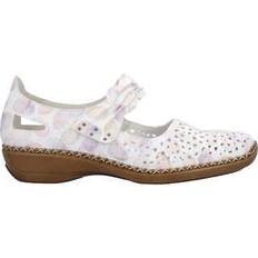 Rieker Leather Oxford Rieker womens 41399 casual touch fasten casual