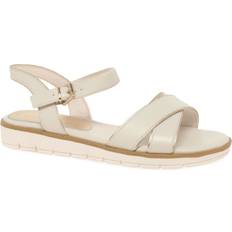 Marco Tozzi Shoes Marco Tozzi Womens Buckle Sandals White