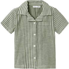 Verde Camicie Name It Camicia Olio Nmmhilom Green