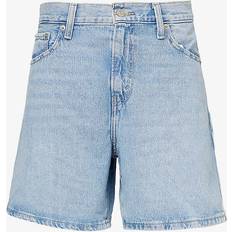 Kläder Levi's Byxa High-Rise Baggy Shorts - Ljusblå