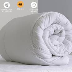 Polyester Duvets White Noise Soft Hollowfiber Anti Allergic Tog Duvet