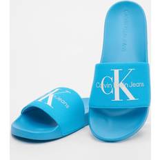 Canvas Slides Calvin Klein Slippers aus