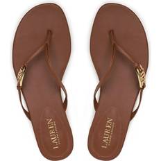 Flip-Flops Lauren Ralph Lauren Emalia Zehentrenner aus Nappaleder