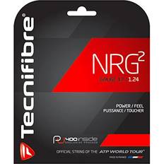 Natural Tennis Strings Tecnifibre NRG2 17 Gauge 1.24 Natural String pack feet